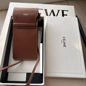 Celine Leather Sunglass Pouch